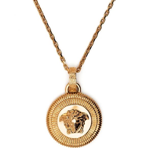 VERSACE Gold Medusa Necklace - Picture 2 of 5